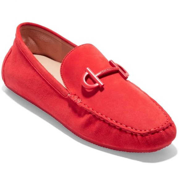 Like New Cole Haan Tully Driver Woman’s Vibrant Slip-On Loafers Driver Shoes - Picture 1 of 12